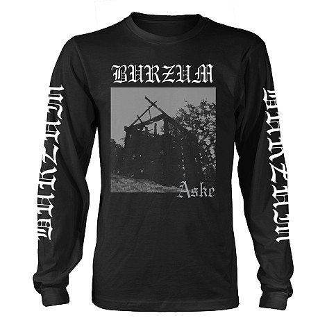 Burzum tričko dlouhý rukáv, Aske Black, pánské