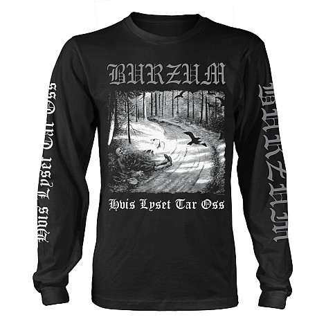 Burzum tričko dlouhý rukáv, Hvis Lyset Tar Oss Black, pánské