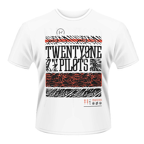 Twenty One Pilots tričko, Athletic Stack, pánské