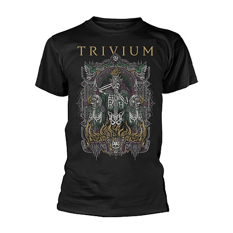 Trivium tričko, Skelly Frame Black, pánské