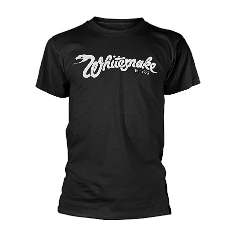 Whitesnake tričko, Est 1978 Black, pánské