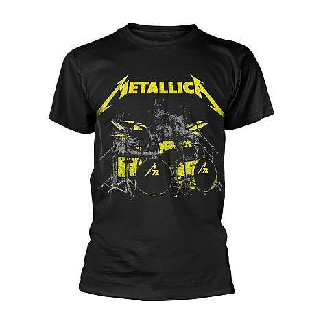 Metallica tričko, Lars M72 Kit Black, pánské