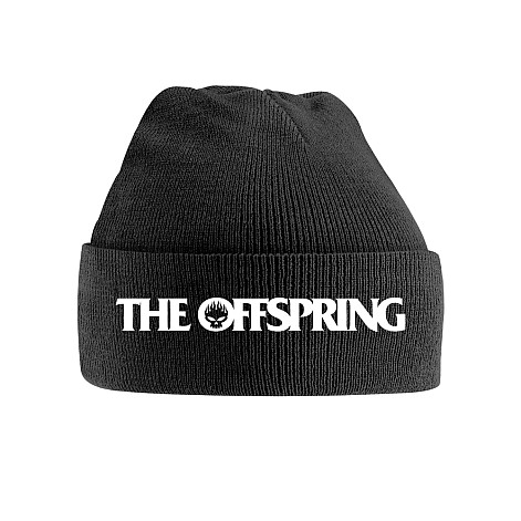 The Offspring zimní bavlněný kulich, Flaming Skull Black, unisex
