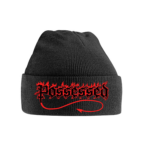 Possessed zimní bavlněný kulich, Logo Black, unisex