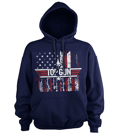 Top Gun mikina, America Hoodie Blue, pánská