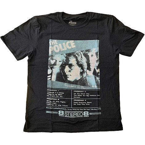 The Police tričko, Reggatta 8 Track Black, pánské