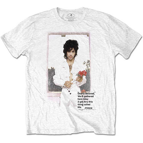 Prince tričko, Beautiful Photo White, pánské