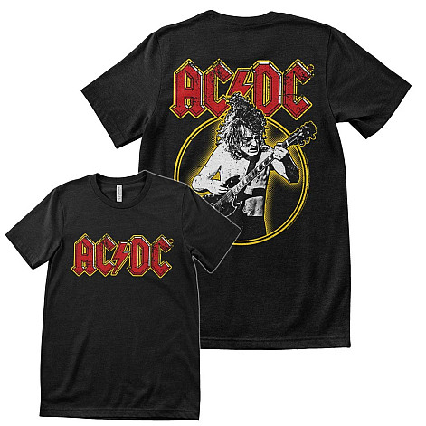 AC/DC tričko, Angus Young BP Black, pánské