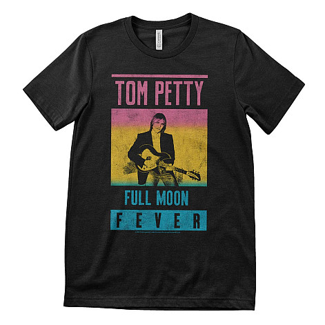 Tom Petty tričko, Full Moon Fever Album Cover Black, pánské