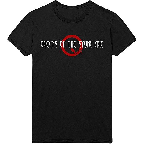 Queens of the Stone Age tričko, Text Logo Black, pánské