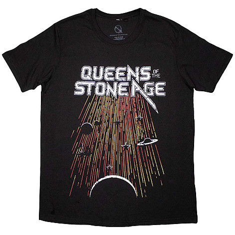 Queens of the Stone Age tričko, Meteor Shower Black, pánské