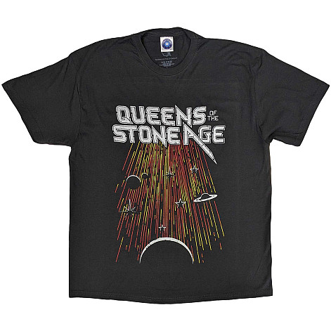 Queens of the Stone Age tričko, Meteor Shower Charcoal Grey, pánské