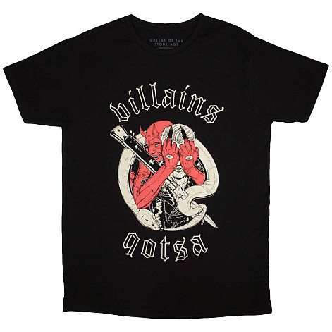 Queens of the Stone Age tričko, Villains Black, pánské