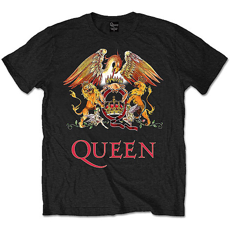 Queen tričko, Classic Crest, pánské