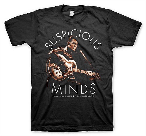 Elvis Presley tričko, Suspicious Minds, pánské