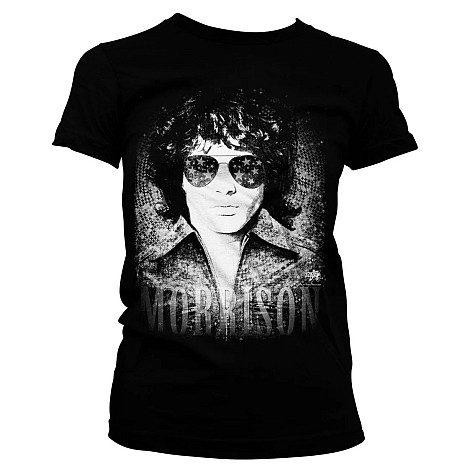The Doors tričko, Jim Morrison America Girly Black, dámské
