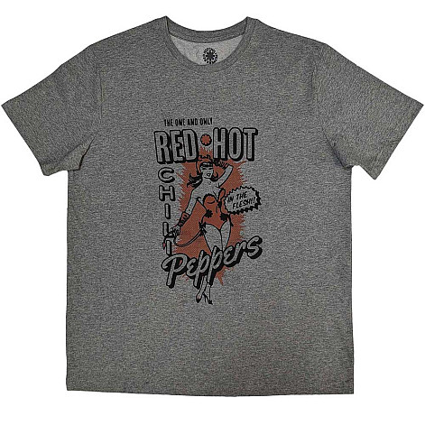 Red Hot Chili Peppers tričko, In The Flesh Grey, pánské