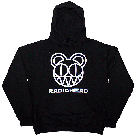 Radiohead mikina, Bearhead Black, pánská