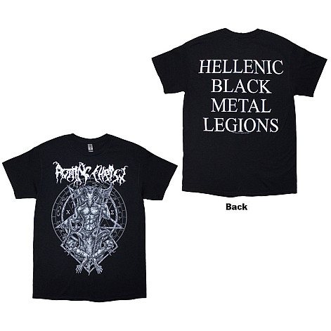 Rotting Christ tričko, Hellenic Black Metal Legions BP Black, pánské