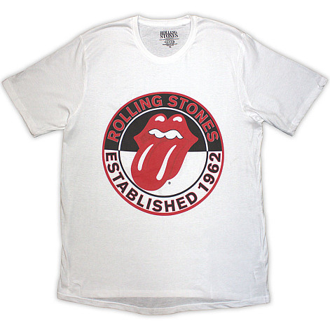 Rolling Stones tričko, Est. 1962 White, dámské