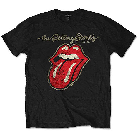 Rolling Stones tričko, Plastered Tongue, pánské