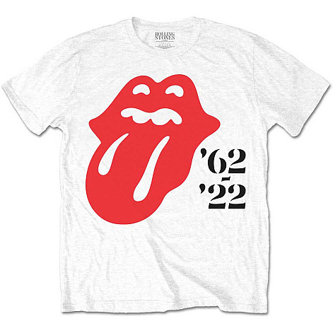 Rolling Stones tričko, Sixty '62 - '22 White, pánské