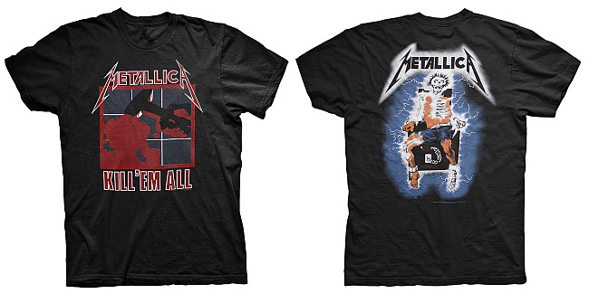 Metallica tričko, Kill Em All BP Black, pánské