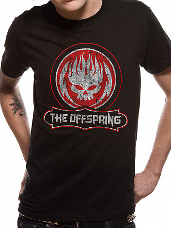The Offspring tričko, Distressed Skull, pánské