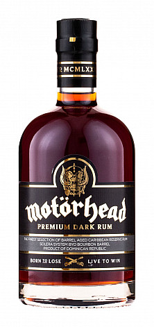 Rum Motörhead Premium Dark 40% vol. 0,7l