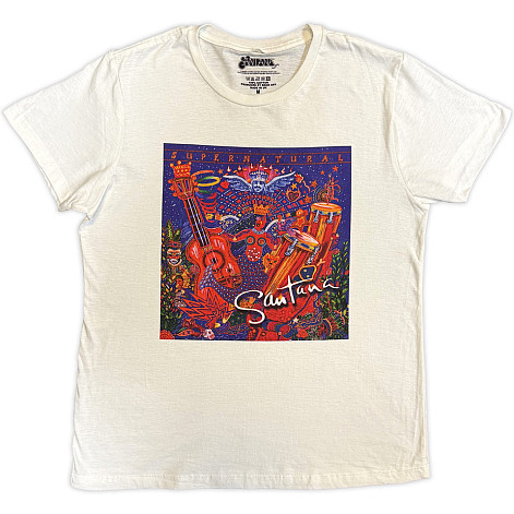 Santana tričko, Supernatural White, pánské