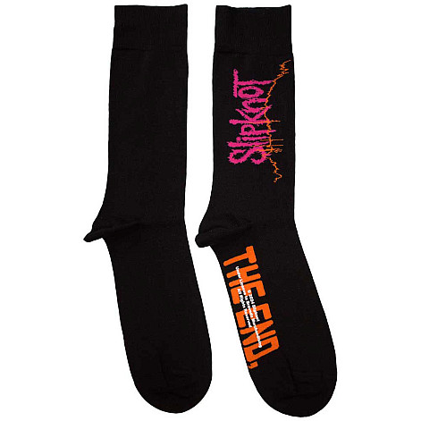 Slipknot ponožky, TESF Black, unisex - velikost 4 až 7 (36 až 40 EU)