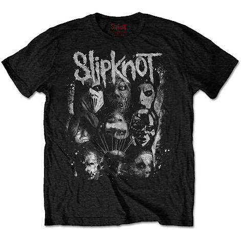 Slipknot tričko, WANYK White Splatter BP, pánské