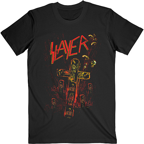 Slayer tričko, Blood Red Black, pánské