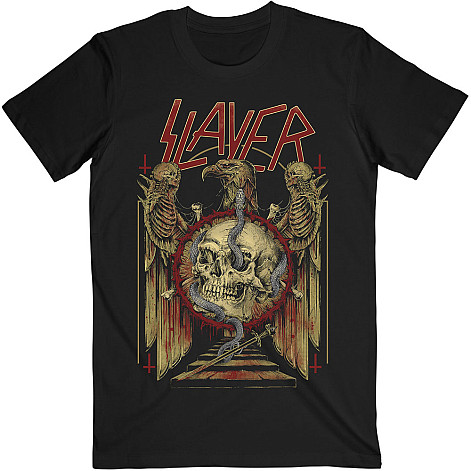 Slayer tričko, Eagle & Serpent Black, pánské