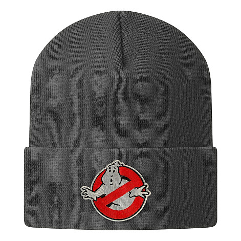 Ghostbusters zimní kulich, Logo Organic Cotton Onesize Dark Grey