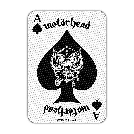 Motorhead nášivka 100x50 mm, Ace of Spades Card