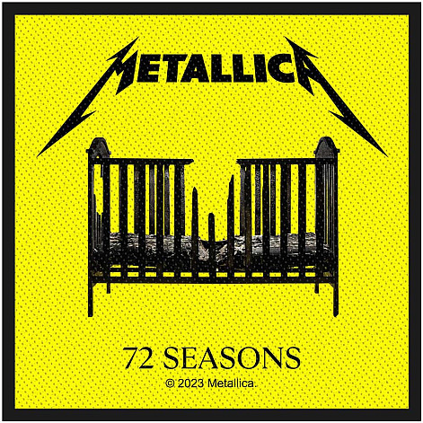 Metallica nášivka 100 x 100 mm, 72 Seasons