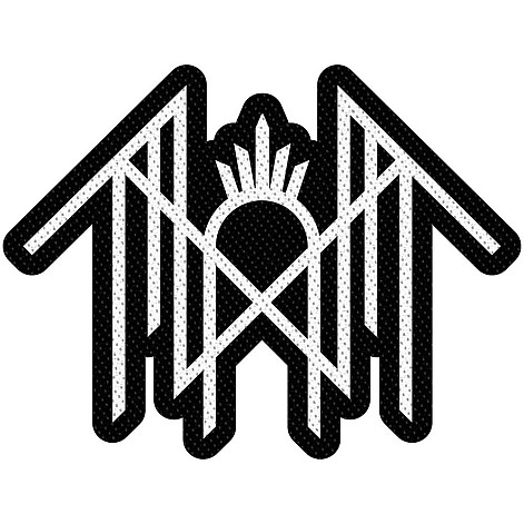 Sleep Token tkaná nášivka PES 100 x 100 mm, Sigil Cut Out