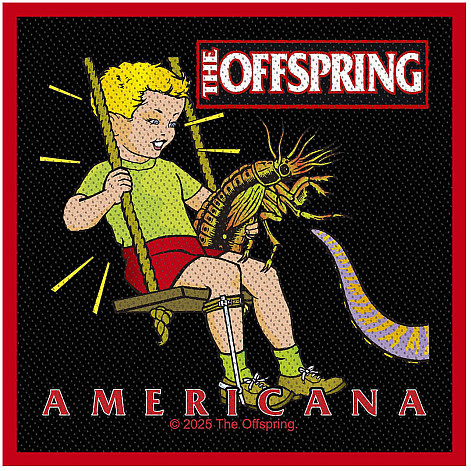 The Offspring tkaná nášivka PES 100x100 mm, Americana