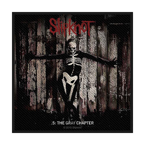 Slipknot tkaná nášivka PES 100 x 100 mm, .5: The Gray Chapter
