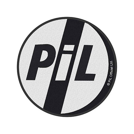 Public Image Ltd tkaná nášivka PES 90 mm, Logo