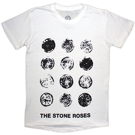 The Stone Roses tričko, Lemons Grid White, pánské