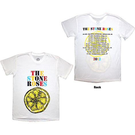 The Stone Roses tričko, Tour 2013 BP White, pánské