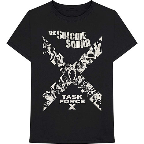 Suicide Squad tričko, X Cross Black, pánské