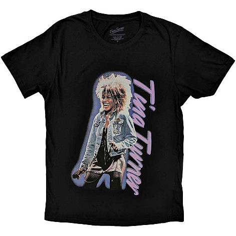Tina Turner tričko, Vertical Logo Black, pánské