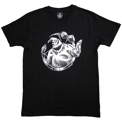 The Nightmare Before Christmas tričko, Oogie Roll Black, pánské