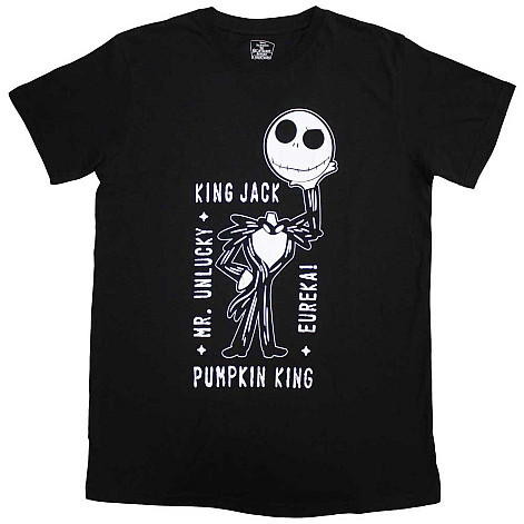 The Nightmare Before Christmas tričko, Headless Jack Black, pánské