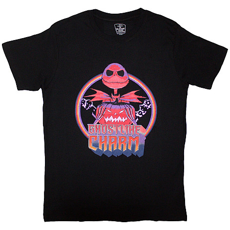 The Nightmare Before Christmas tričko, Ghostlike Charm Black, pánské