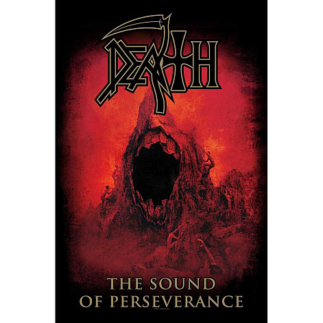 Death textilní banner 70cm x 106cm, Sound Of Perseverance