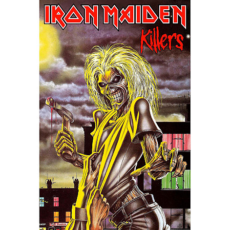 Iron Maiden textilní banner 68cm x 106cm, Killers